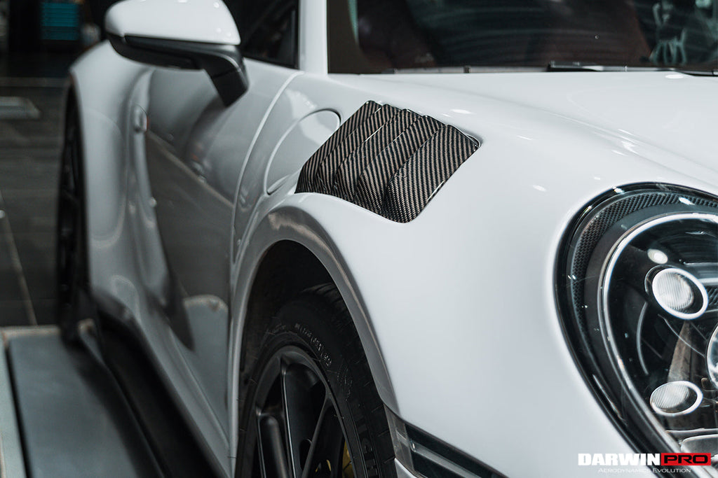 DarwinPRO 2019-2023 Porsche 911 992 Carrera S & 4 & 4S & Targa & Cabriolet BKSS Style Front Fender
