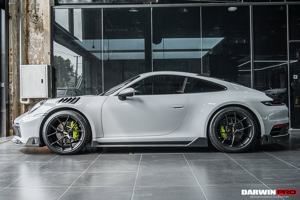 DarwinPRO 2019-2023 Porsche 911 992 Carrera S & 4 & 4S & Targa & Cabriolet BKSS Style Side Skirts