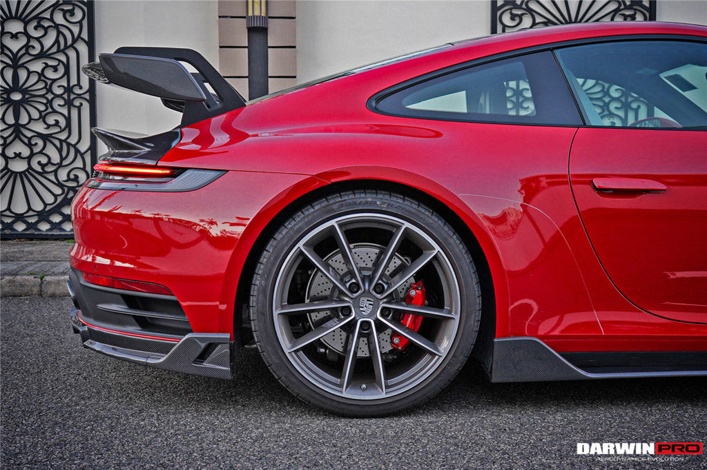 DarwinPRO 2019-2023 Porsche 911 992 Carrera S & 4 & 4S & Targa & Cabriolet BKSS Style Rear Lip