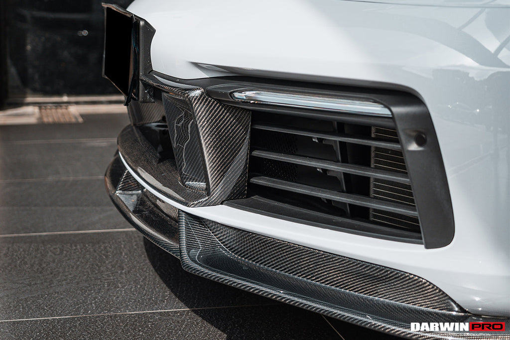 DarwinPRO 2019-2023 Porsche 911 992 Carrera S & 4 & 4S & Targa & Cabriolet BKSS Style Front Middle Lip