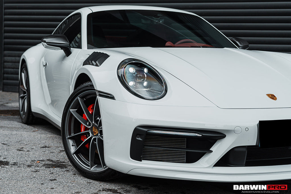 DarwinPRO 2019-2023 Porsche 911 992 Carrera S & 4 & 4S & Targa & Cabriolet BKSS Style Front Fender