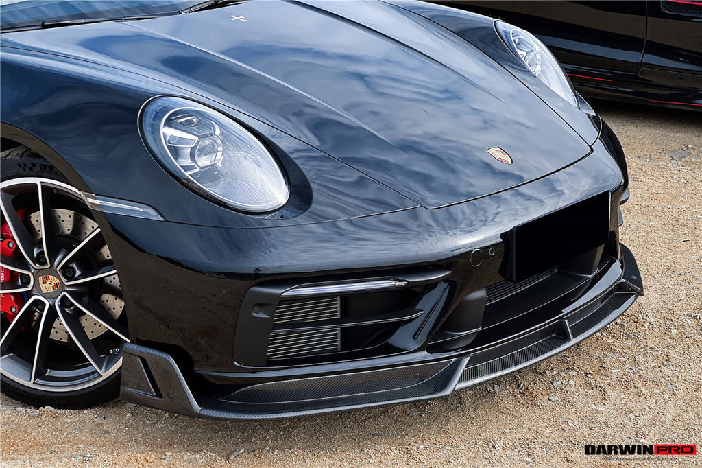 2019-2023 Porsche 911 992 Carrera Targa S 4 4S SD-Sport Design Modl BKSS Style Front Lip