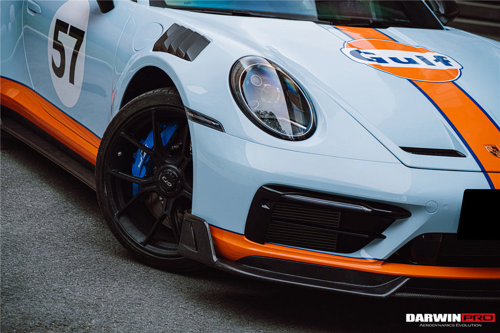 2019-2023 Porsche 911 992 Carrera Targa S 4 4S SD-Sport Design Modl BKSS Style Front Lip