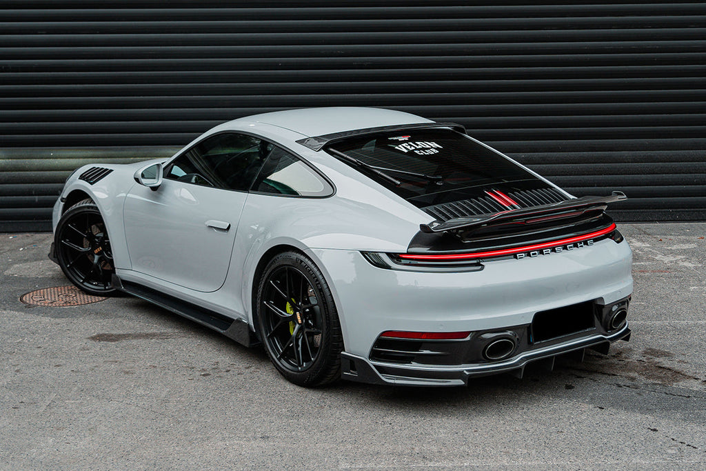 2019-2023 Porsche 911 992 2C 4C Carrera S 4 4S BKSS Style Carbon FIber Roof Spoiler