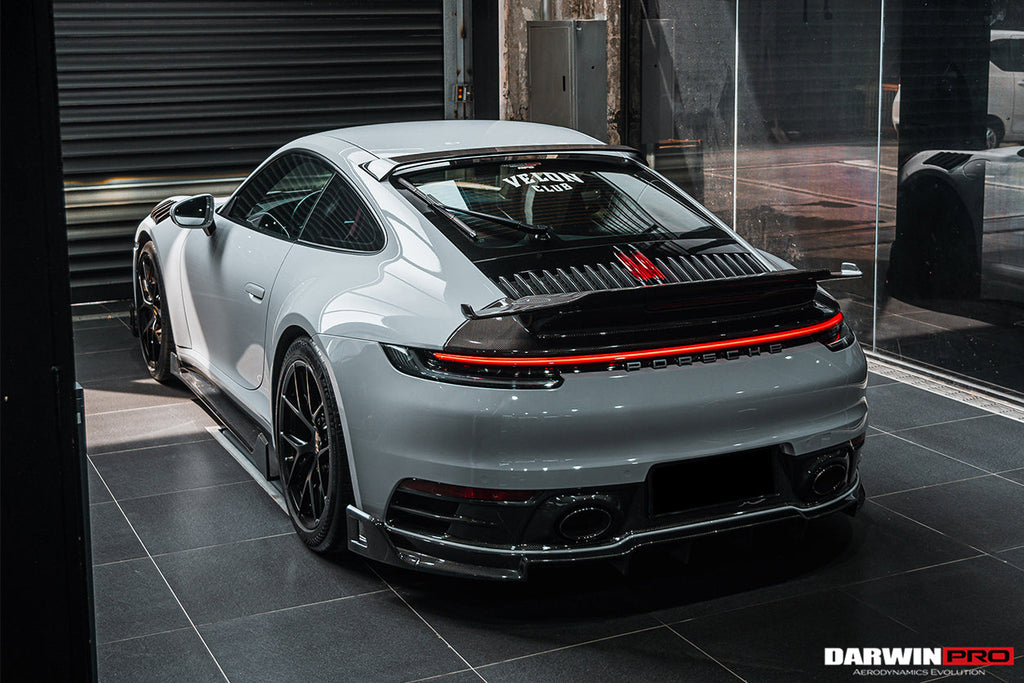 DarwinPRO 2019-2023 Porsche 911 992 Carrera S & 4 & 4S & Targa & Cabriolet BKSS Style Rear Lip