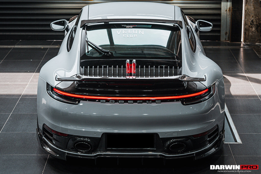 2019-2023 Porsche 911 992 2C 4C Carrera S 4 4S BKSS Style Carbon FIber Roof Spoiler