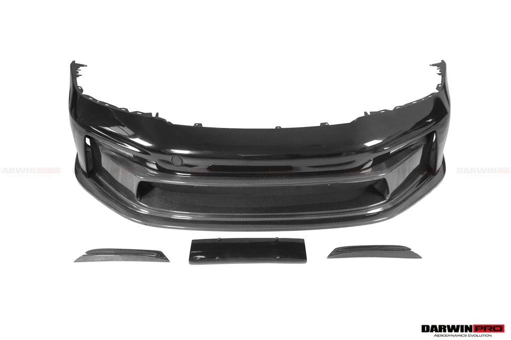 DarwinPRO 2019-2024 Porsche 911 992 Carrera & S & 4 & 4S & Targa & Cabriolet GT3 Style Front Bumper