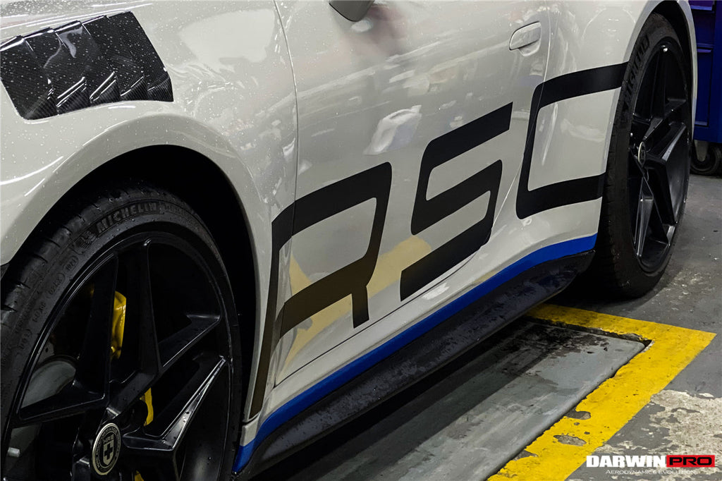 DarwinPRO 2019-2024 Porsche 911 992 Carrera & S & 4 & 4S & Targa & Cabriolet GT3 Style Side Skirts