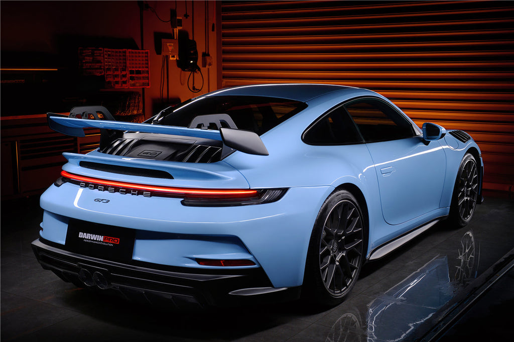DarwinPRO 2019-2024 Porsche 911 992 Carrera & S & 4 & 4S & Targa & Cabriolet GT3 Style Side Skirts