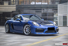 Load image into Gallery viewer, 2012-2016 Porsche 981 Boxster Cayman GT4 Style Carbon Fiber Quarter Panel Side Scoops
