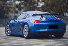 Load image into Gallery viewer, 2012-2016 Porsche 981 Boxster Cayman GT4 Style Style Carbon Fiber Trunk Spoiler