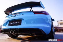 Load image into Gallery viewer, 2012-2016 Porsche 981 Boxster Cayman GT4 Style Carbon Fiber Rear Diffuser