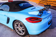 Load image into Gallery viewer, 2012-2016 Porsche 981 Boxster Cayman GT4 Style Style Carbon Fiber Trunk Spoiler
