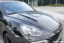 Load image into Gallery viewer, 2011-2014 porsche Cayenne 958.1 HM Style Carbon Fiber Hood