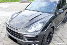 Load image into Gallery viewer, 2011-2014 porsche Cayenne 958.1 HM Style Carbon Fiber Hood