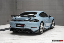Load image into Gallery viewer, DarwinPRO 2016-2024 Porsche 718 Cayman &amp; Boxster Stuttmate Carbon Fiber Rear Diffuser - DarwinPRO Aerodynamics
