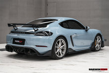 Load image into Gallery viewer, DarwinPRO 2016-2024 Porsche 718 Cayman &amp; Boxster Stuttmate Carbon Fiber Rear Diffuser - DarwinPRO Aerodynamics
