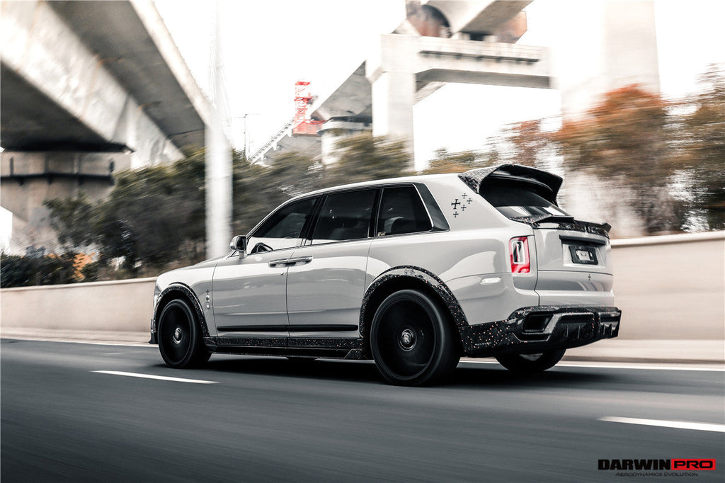 DarwinPRO 2018-2024 Rolls-Royce Cullinan BKSS Style Carbon Fiber Door Panel Cover