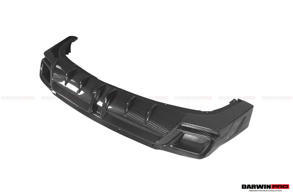 DarwinPRO 2018-2024 Rolls-Royce Cullinan BKSS Style Carbon Fiber Rear Lip Diffuser