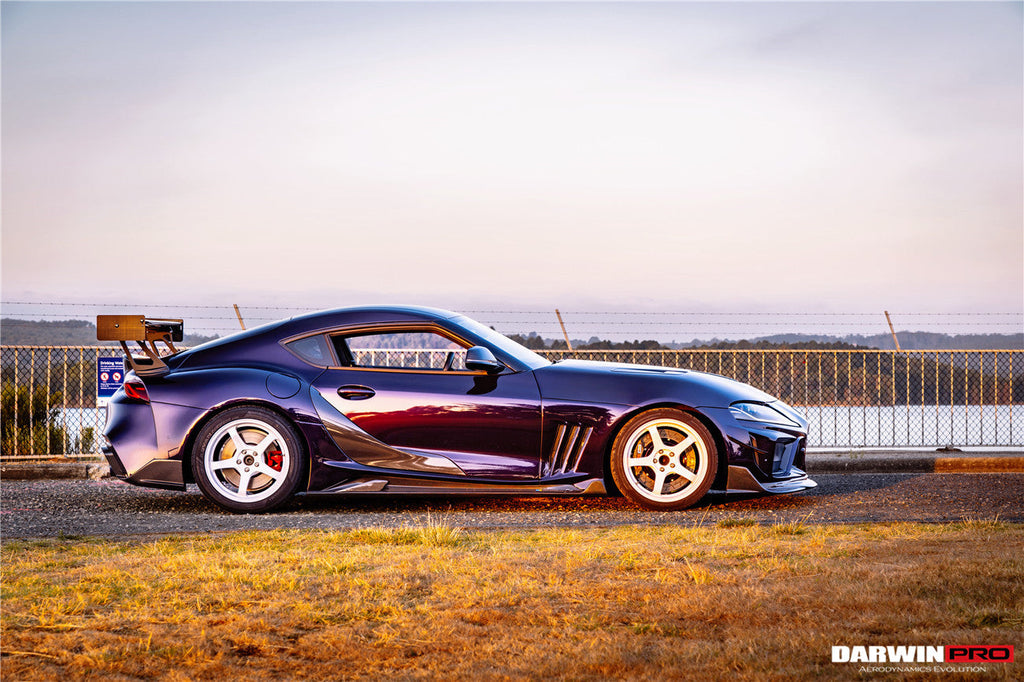 2019-UP Toyota GR Supra (J29 & DB) A90 A91 BKSSII Style Part Carbon Fiber Side Skirts & Fender