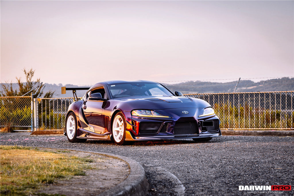 2019-UP Toyota GR Supra (J29 & DB) A90 A91 BKSSII Style Part Carbon Fiber Side Skirts & Fender