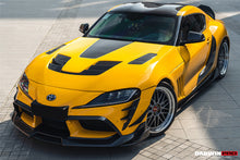 Load image into Gallery viewer, 2019-UP Toyota GR Supra (J29 &amp; DB) A90 A91 BKSS Style Carbon Fiber Front Canards