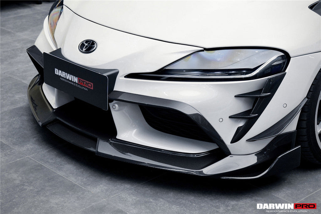 2019-UP Toyota GR Supra (J29 & DB) A90 A91 BKSS Style Carbon Fiber Front Canards