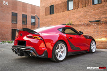Load image into Gallery viewer, 2019-UP Toyota GR Supra (J29 &amp; DB) A90 A91 BKSS Style Carbon Fiber Trunk Spoiler with LED Light