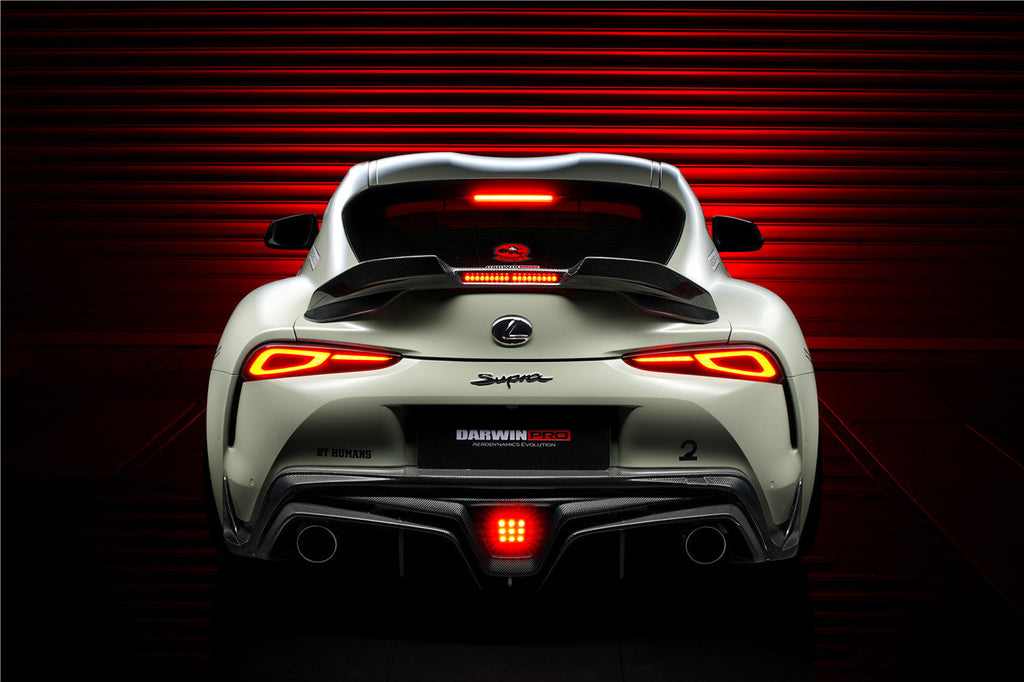 2019-UP Toyota GR Supra (J29 & DB) A90 A91 OEM Style Carbon Fiber Door Penal Garnish Trim Replacement