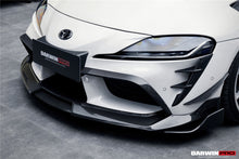 Load image into Gallery viewer, 2019-UP Toyota GR Supra (J29 &amp; DB) A90 A91 BKSS Style Carbon Fiber Front Bumper Vents