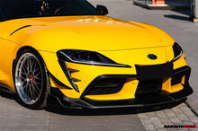 Load image into Gallery viewer, 2019-UP Toyota GR Supra (J29 &amp; DB) A90 A91 BKSS Style Carbon Fiber Front Bumper Vents