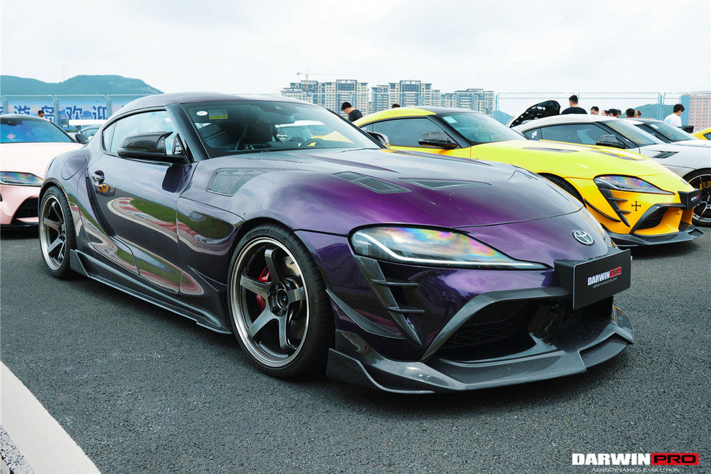 2019-UP Toyota GR Supra (J29 & DB) A90 A91 BKSS Style Carbon Fiber Front Lip