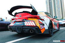 Load image into Gallery viewer, 2019-UP Toyota GR Supra (J29 &amp; DB) A90 A91 BKSS Style Part Carbon Fiber Rear Bumper