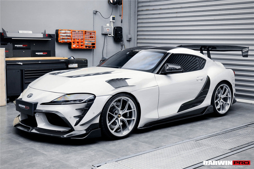2019-UP Toyota GR Supra (J29 & DB) A90 A91 BKSS Style Carbon Fiber Side Skirts