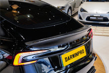 Load image into Gallery viewer, DarwinPRO 2024-2026 Tesla Model 3 Highland RWD AWD Performance Carbon Fiber IMP Design Trunk Spolier