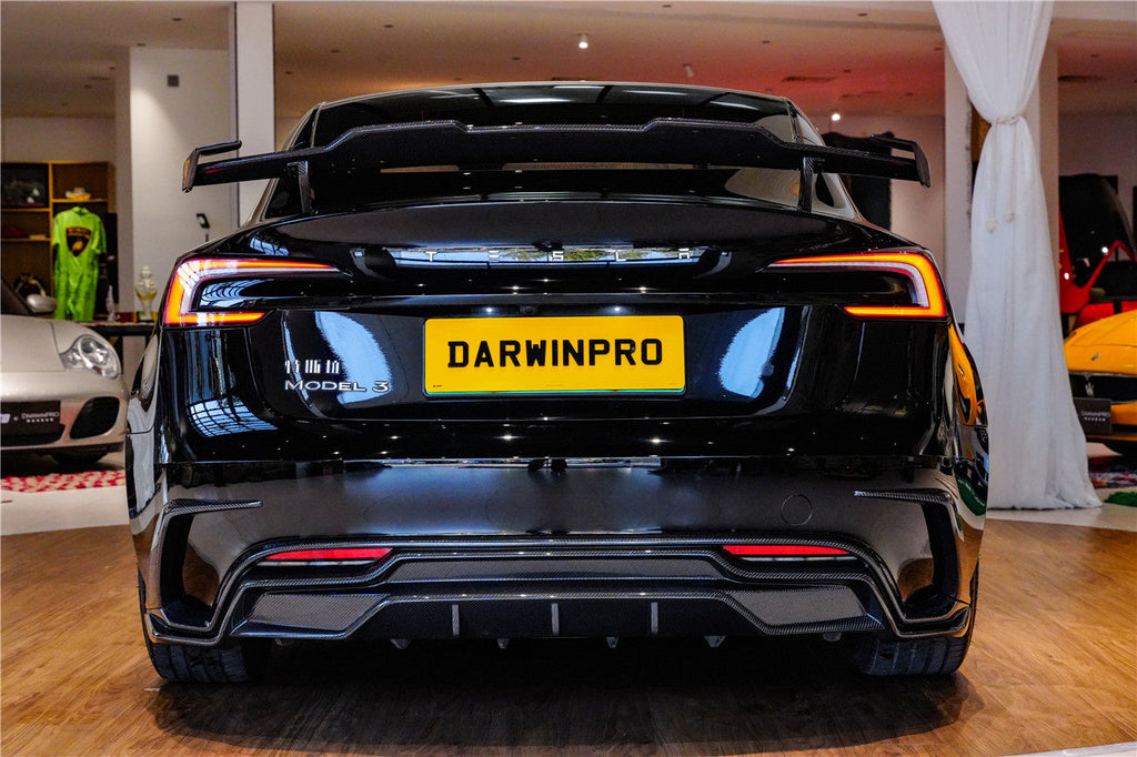 DarwinPRO 2024-2026 Tesla Model 3 Highland RWD AWD Performance Carbon Fiber IMP Design Wing