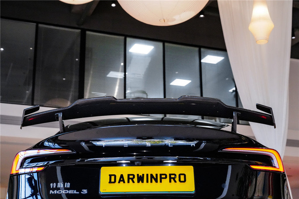 DarwinPRO 2024-2026 Tesla Model 3 Highland RWD AWD Performance Carbon Fiber IMP Design Wing
