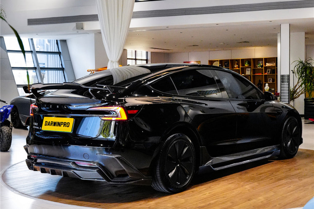 DarwinPRO 2024-2026 Tesla Model 3 Highland RWD AWD Performance Carbon Fiber IMP Design Wing