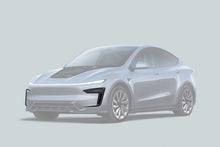 Load image into Gallery viewer, 2025-UP Tesla Model Y Refresh OX Style Autoclave Carbon Fiber Daytime Running Light Cover