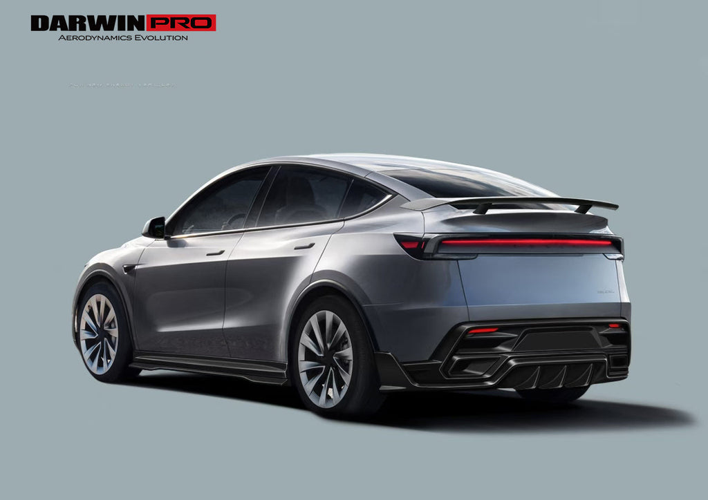 2025-UP Tesla Model Y Refresh OX Style Autoclave Carbon Fiber Bodykit