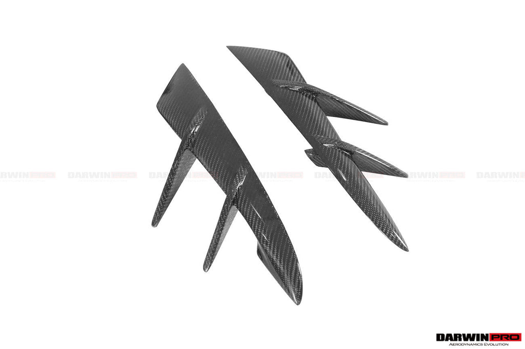 2019-UP Toyota GR Supra (J29 & DB) A90 A91 BKSS Style Carbon Fiber Front Bumper Vents