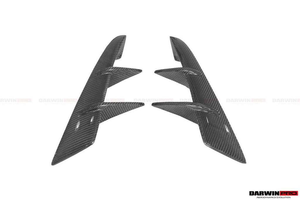 2019-UP Toyota GR Supra (J29 & DB) A90 A91 BKSS Style Carbon Fiber Front Bumper Vents