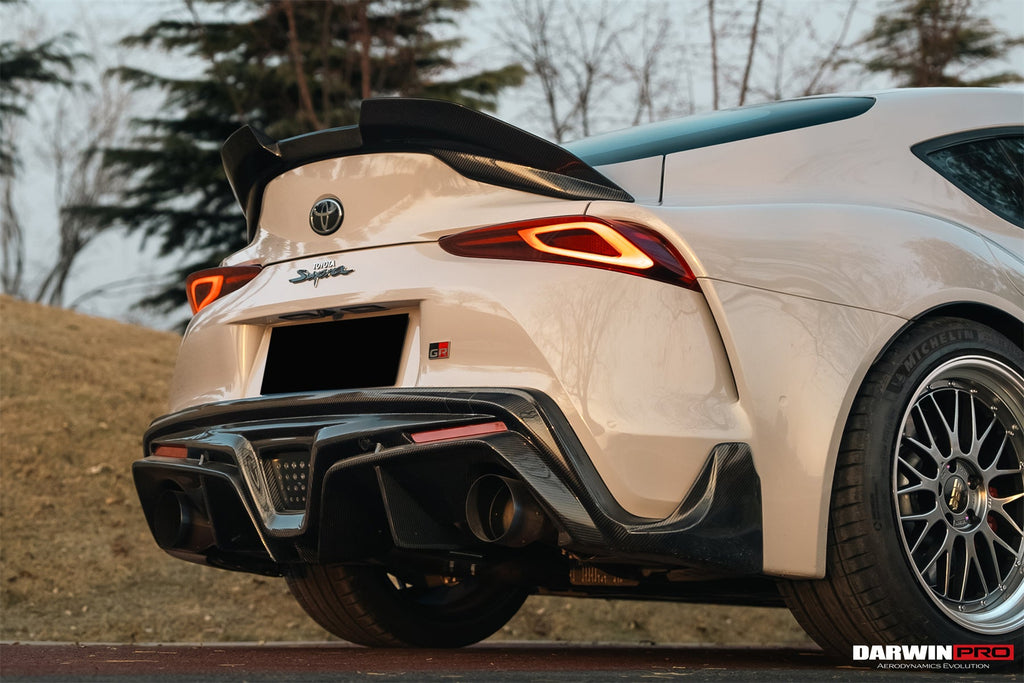 DarwinPRO 2019-2025 Toyota GR Supra (J29 & DB) A90 A91 BKSS2 Style Carbon Fiber Trunk Spoiler