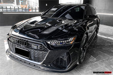 Load image into Gallery viewer, DarwinPRO 2019-2025 Audi RS6 Avant C8 &amp; RS7 Quattro BKSS Style Front Lip