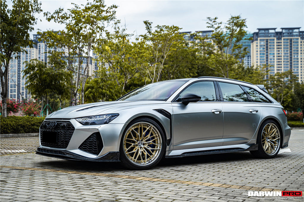 DarwinPRO 2019-2025 Audi RS6 Avant C8 & RS7 Quattro IMP Performance Side Skirts Under Board