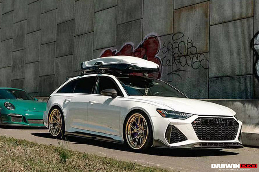 DarwinPRO 2019-2025 Audi RS6 Avant C8 & RS7 Quattro BKSS Style Front Lip