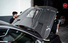 Load image into Gallery viewer, DarwinPRO 2013-2018 Audi A6 S6 RS6 BKSS Style Carbon Fiber Hood - DarwinPRO Aerodynamics