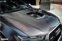 Load image into Gallery viewer, DarwinPRO 2013-2018 Audi A6 S6 RS6 BKSS Style Carbon Fiber Hood - DarwinPRO Aerodynamics