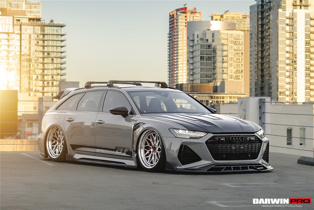 DarwinPRO 2019-2025 Audi RS6 Avant C8 & RS7 Quattro IMP Performance Side Skirts Under Board
