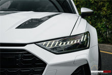 Load image into Gallery viewer, DarwinPRO 2019-2023 Audi RS6 Avant C8 IMP Performance Partial Carbon Fiber Hood